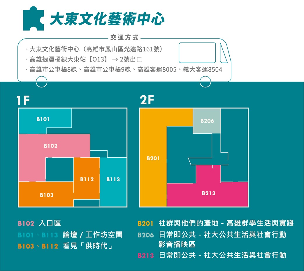 供時代-展覽地圖-大東文化中心
